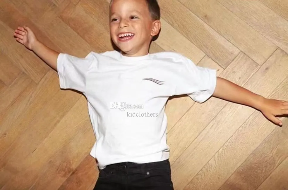 Kinder-Designer-T-Shirt, Kinderkleidung, Baby-T-Shirt, Kleinkind-T-Shirt im Alter von 1–14 Jahren, Junge und Mädchen, kurzärmeliges, luxuriöses Sommer-Shirt mit Buchstaben