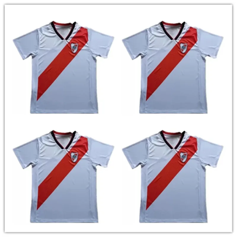 1986 1987 river plateretrosoccer maglie 95 1996 1997 04 06 FALCAO Caniggia Crespo Copa Libertadores maglia da calcio classica vintage