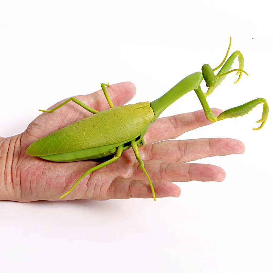 Realistic Mini Mantis RC Prank Toy With Infrared Remote Control For ...
