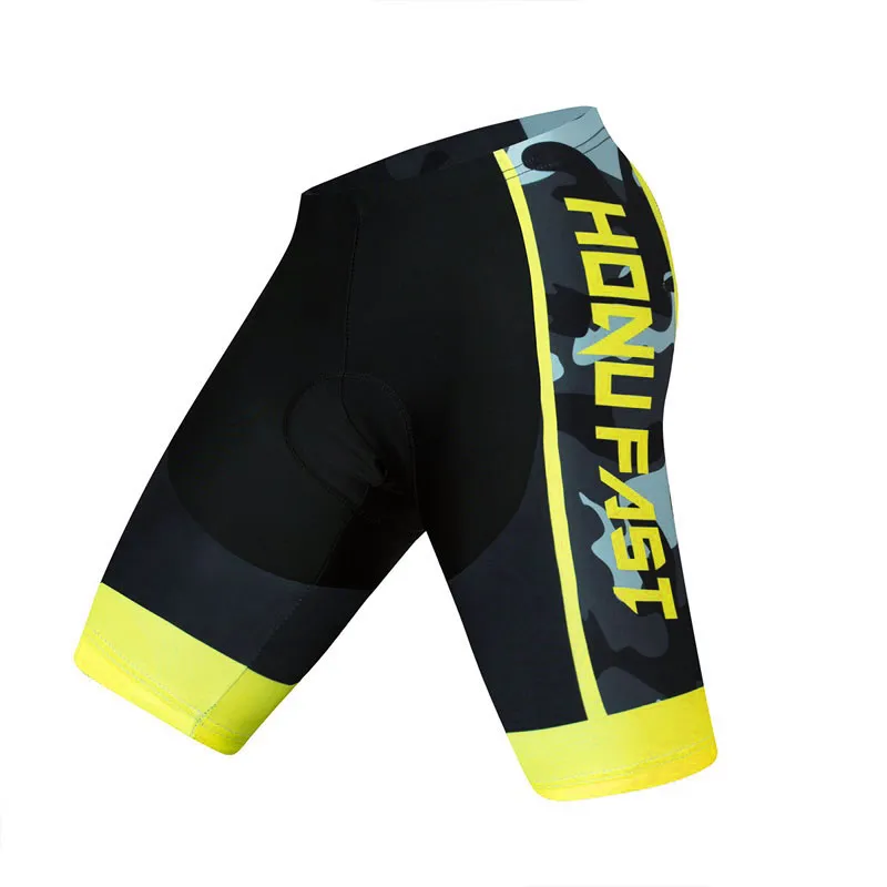 Abbigliamento da ciclismo Pantaloncini da ciclismo Uomo 19D Antiscivolo Imbottito Gel Bike Mtb Pantaloncini Mountain Bike Pantaloncini da motociclista da uomo traspiranti Pantaloni