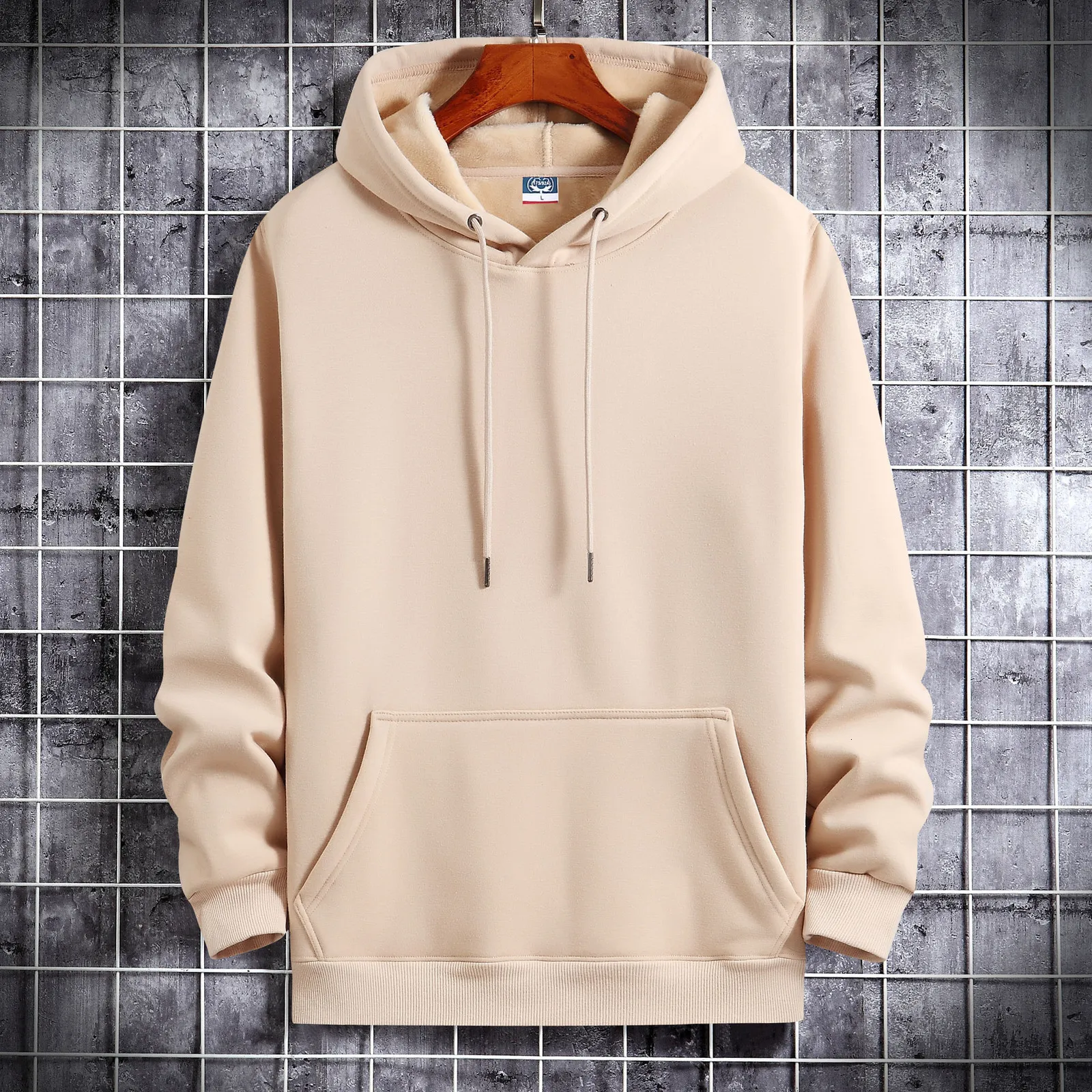 Hoodie polos cream sale