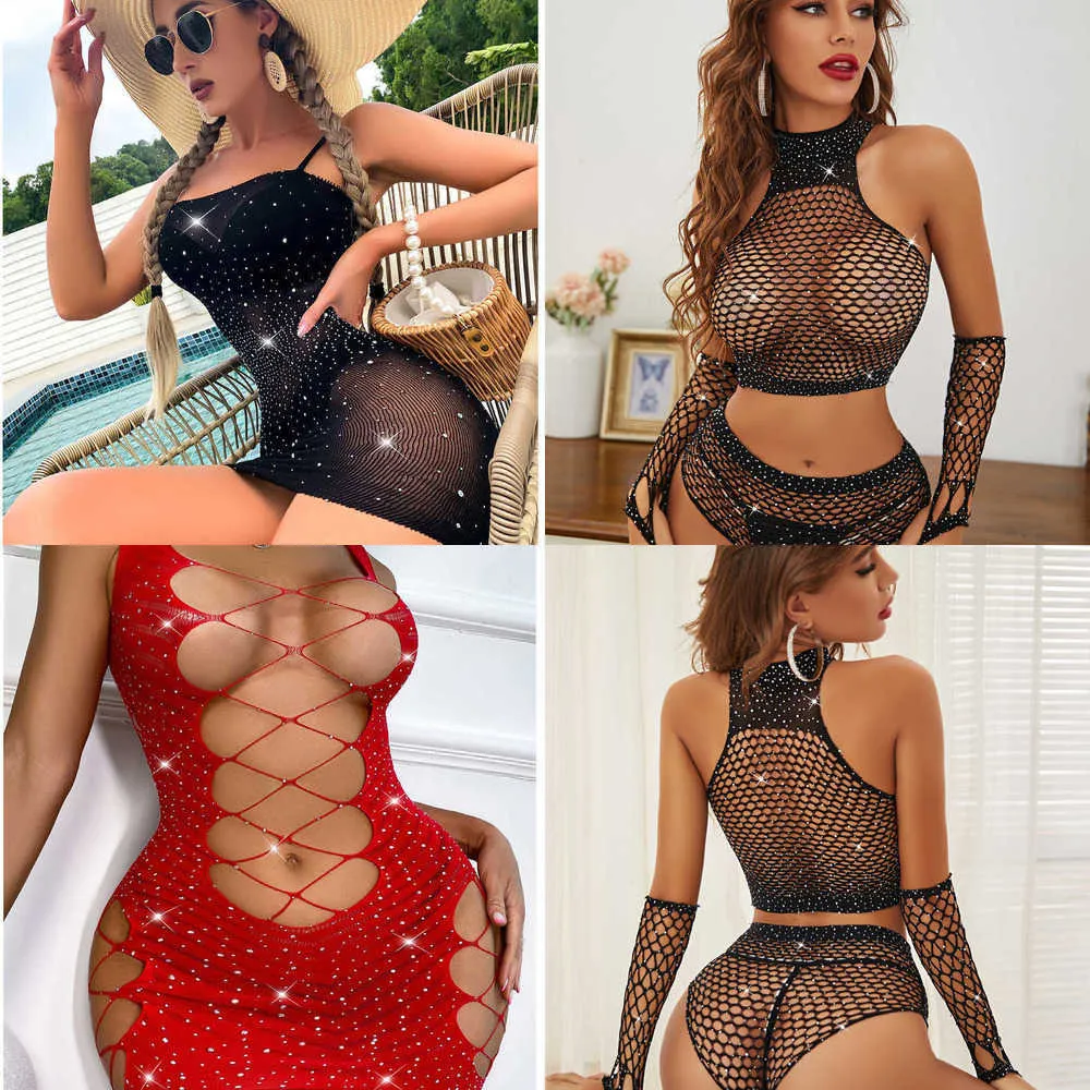 NXY Sexy Jupe 2022 Sexy Lingerie Babydoll Transparent Femme Robe Lingerie Érotique Teddy Femmes Vêtements Exotiques Chaud Érotique Robe Tentation 230717