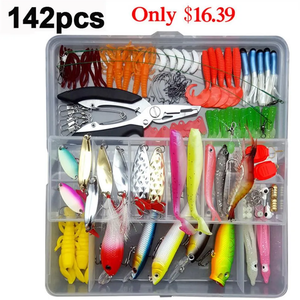 Complete Fishing Lure Set 33 With Spoon Hooks, Minnow Pilers, And Hard  Rubber Fishing Lures In Box Essential Gear Accessories T20272Z From Ai832,  $18.54