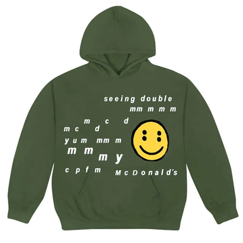 Mens Designer Tracksuit Set: CPFM x McDonalds Co-Branded