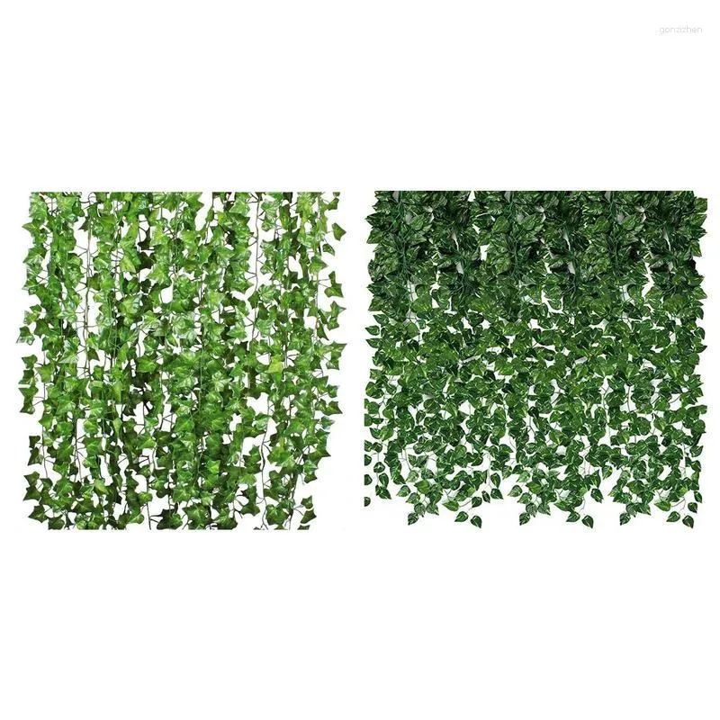 Decorative Flowers Artificial Plants Wall Decoration Hanging Plastic Beautiful Realistic Greenery Outdoor Wedding Party Decorations Gift