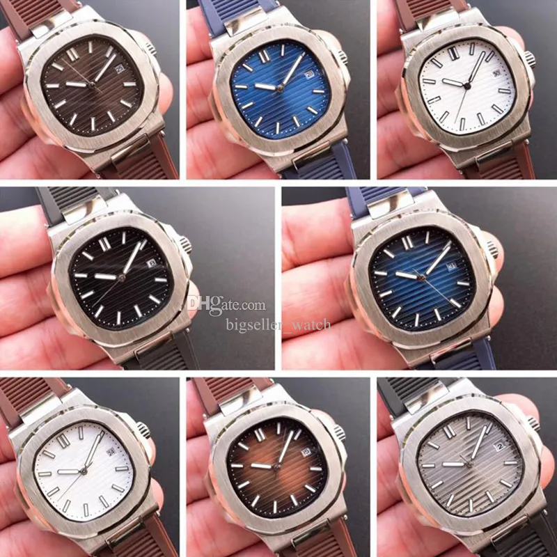 기계식 남성 자동 시계 디자이너 클래식 40mm 시계 모든 스테인레스 스틸 다이얼 사파이어 방수 시계 Montre de Luxe