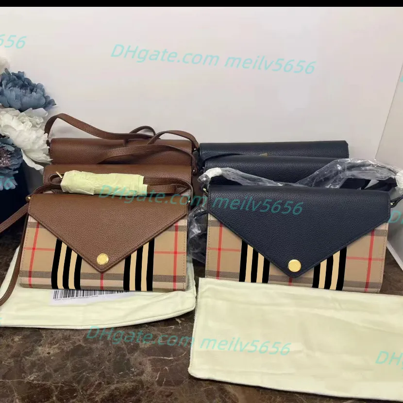 Stilista di moda Borse a tracolla Luxurys Pochette Borsa a catena in metallo Portafoglio da donna Borsa a tracolla in vera pelle da donna Modello a quadri retrò Borse a mano