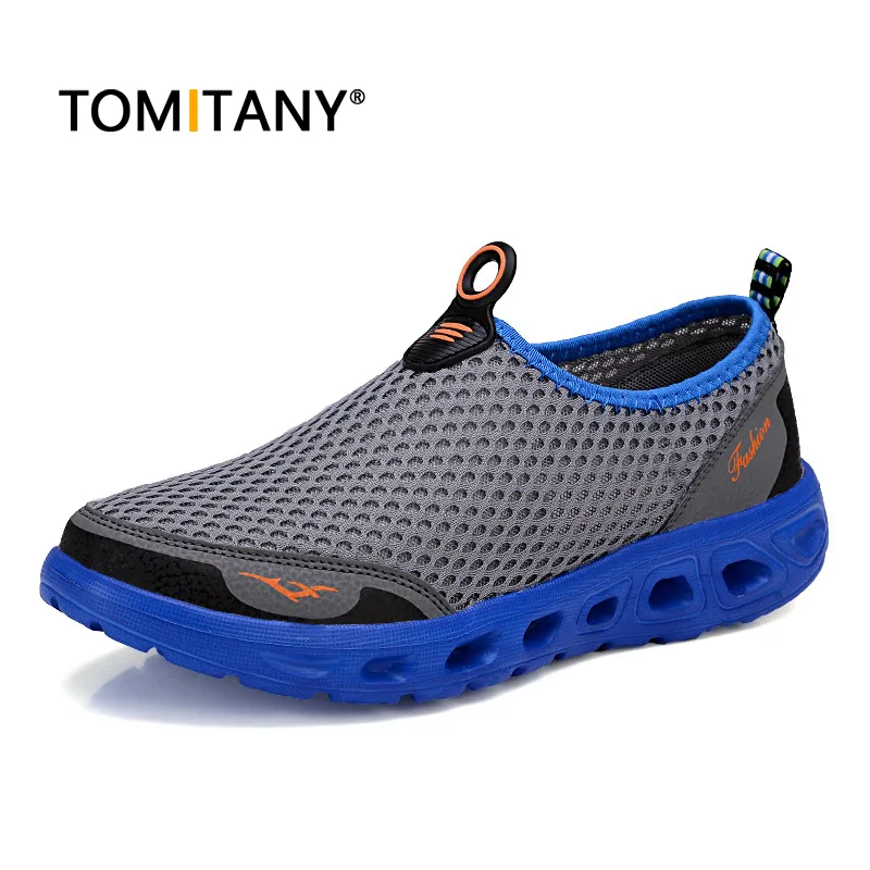 Chaussures d'eau Hommes Aqua Chaussures En Plein Air Respirant Plage Chaussures Léger À Séchage Rapide Wading Chaussures Sport Eau Camping D'été Baskets Chaussures 230724