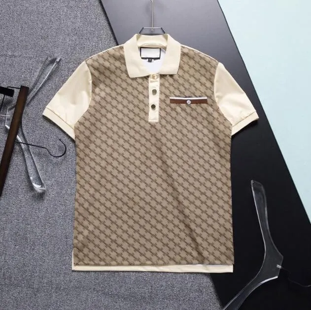 2023 MENS Designer koszule polo luksusowe koszule polo męskie damskie projektowanie mody z krótkim rękawem swobodne topy Summer M-3xl