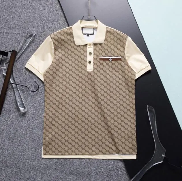 2023Mens Tasarımcı Polo Gömlek Lüks Polo Gömlek Erkek Kadınlar Polo Moda Tasarımı Kısa Kollu Günlük Üstler Yaz M-3XL