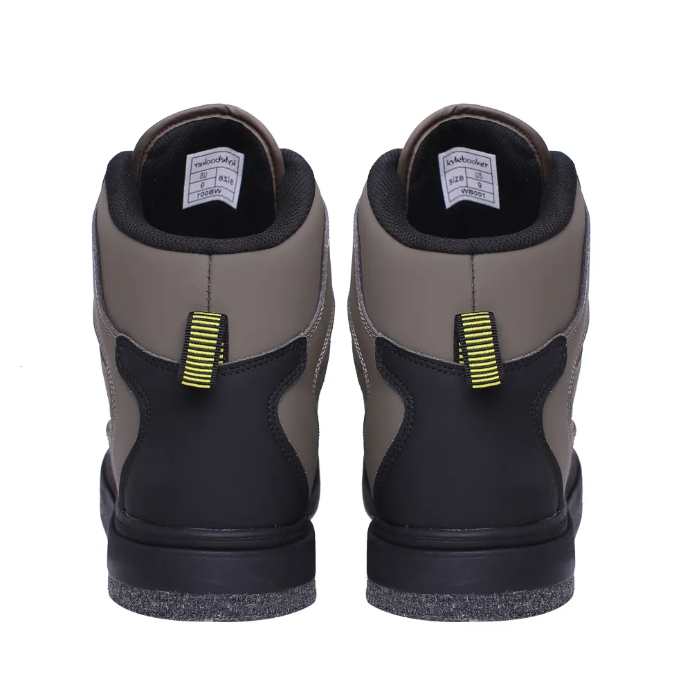 Breathable Felt Sole Water Resistant Winter Boots For Fishing And