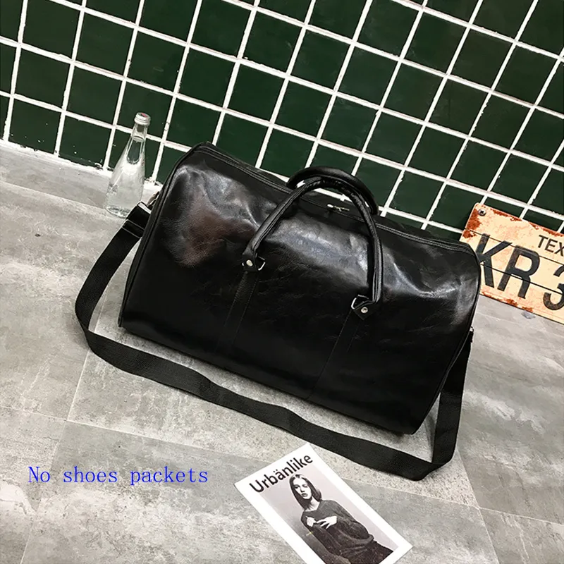 DHgate.com:Premium Leather Travel Bag: High-Capacity Unisex