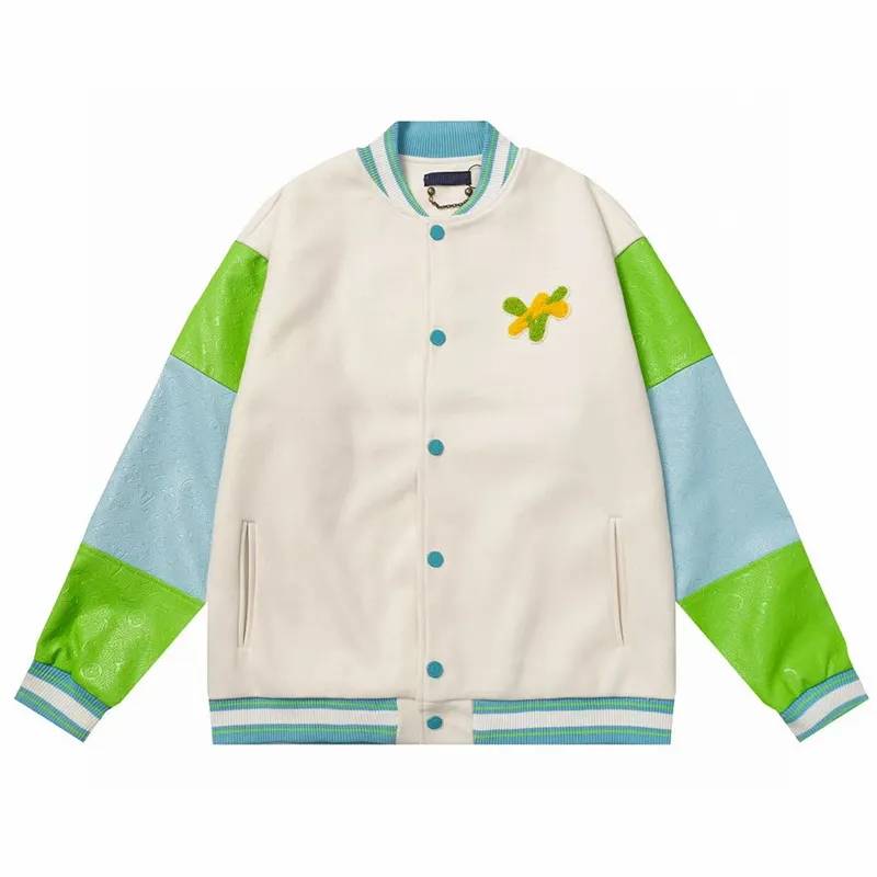 23ss Mens Jackets Baseball arcyburt куртка писем