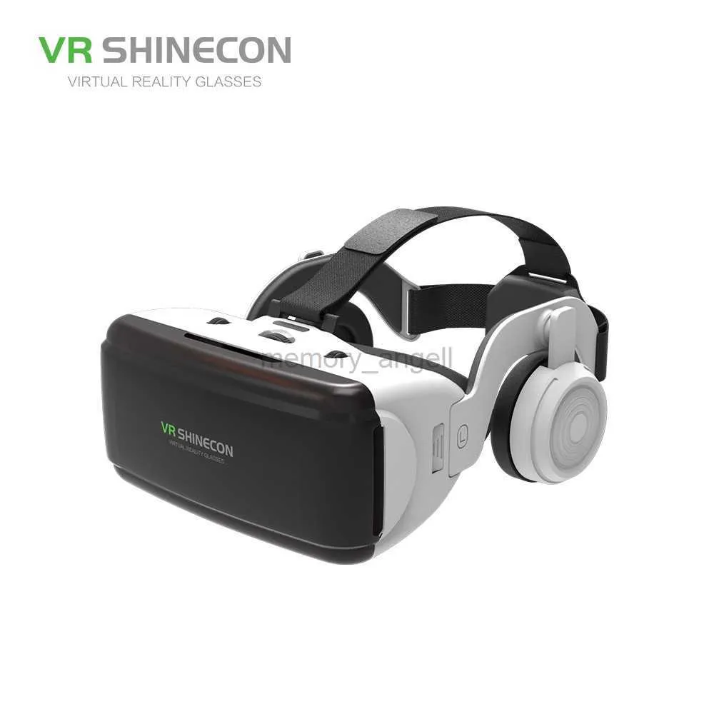 スマートメガネVRシネコンマジックミラーG06EヘッドフォンバージョンAFスマートフォンバーチャルリアリティ3DメガネHKD230725