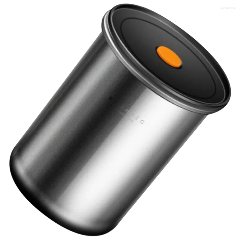 저장 병 금속 용기에 밀폐 용기 용기 음식 봉인 된 커피 그라운드 컨테이너 실리콘 콩