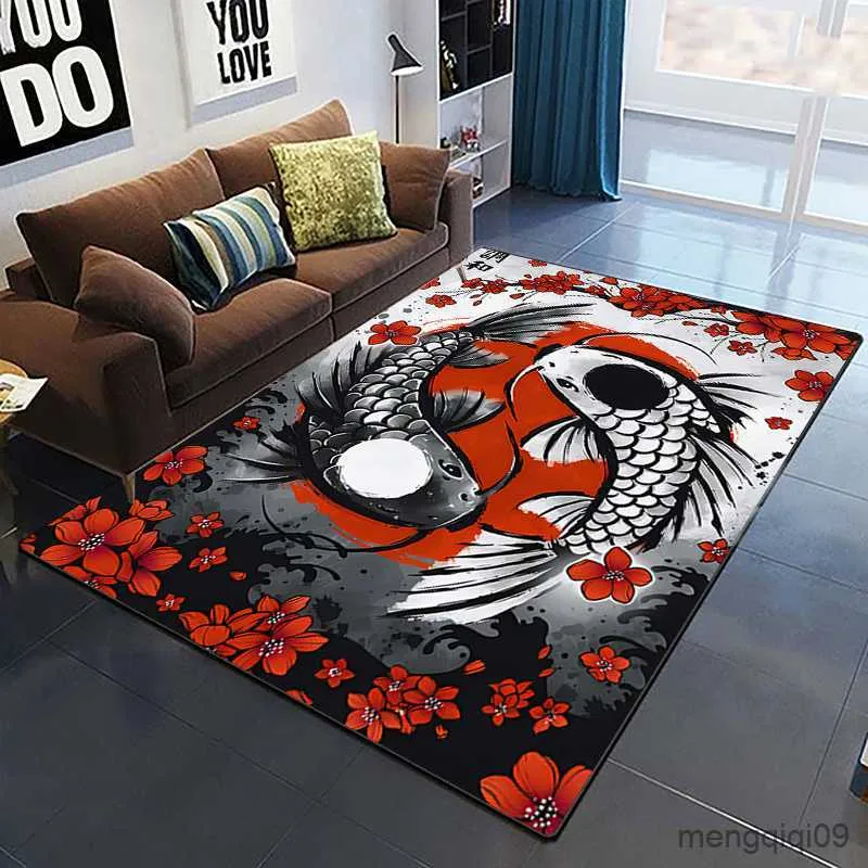 Tapis chinois Dragon tapis salon décoration de la maison canapé Table grande surface tapis chambre chevet tapis de sol R230725