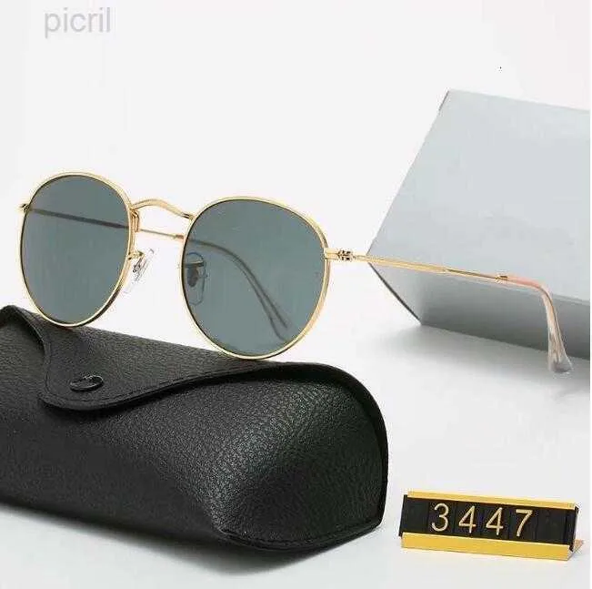 American Eyewear Luxury Designer Sunglasses Brand Vintage Pilot Sun Uv400 Men Women 58mm