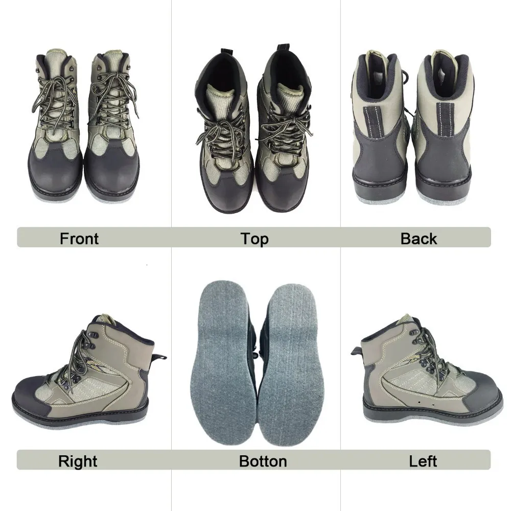 Felt sole store water shoes