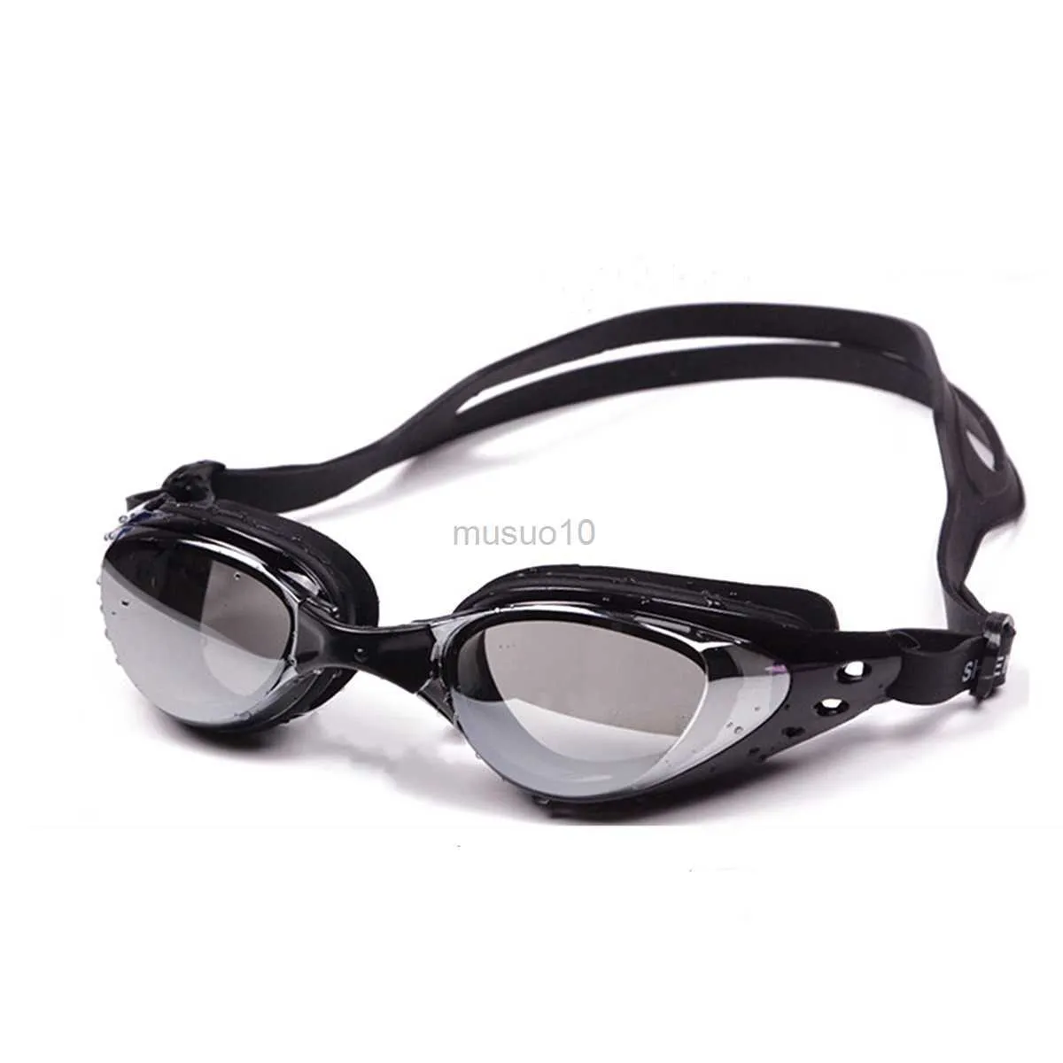 Goggles Sports для взрослых миопийских плавательных очков мужчины женские диоптерные очки с анти туманы водонепроницаемые плавательные стаканы -1,5 до -8,0 HKD230725