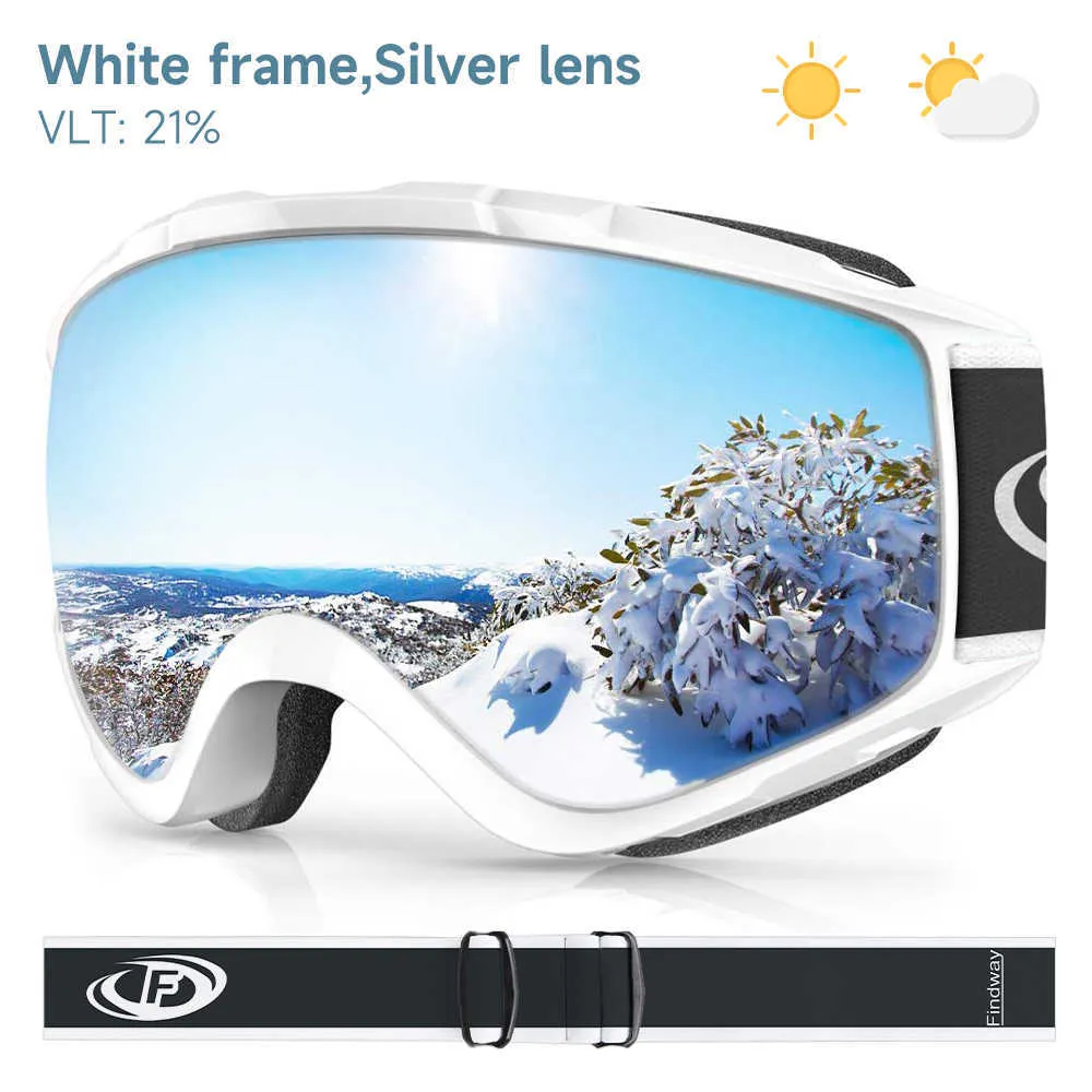 Lunettes de ski, lunettes de neige, hommes, femmes, enfants, jeunes,  adultes, protection UV, lunettes de snowboard
