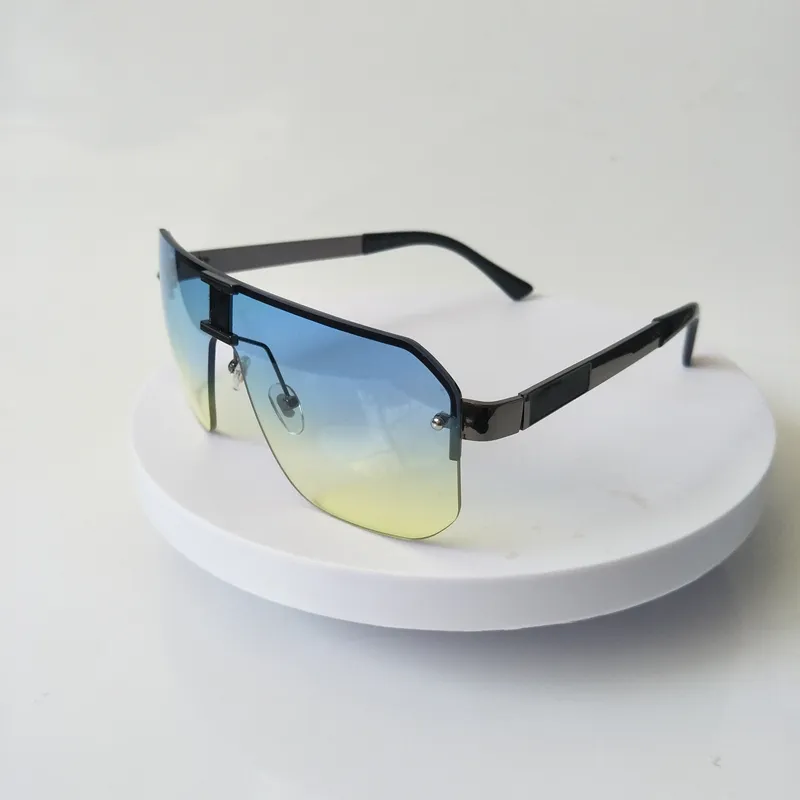 Designer Square Gradient UV400 Trending Sunglasses For Men For Men And  Women Fashionable Half Frame Eyewear For Unisex From Ppfashionshop, $14.99