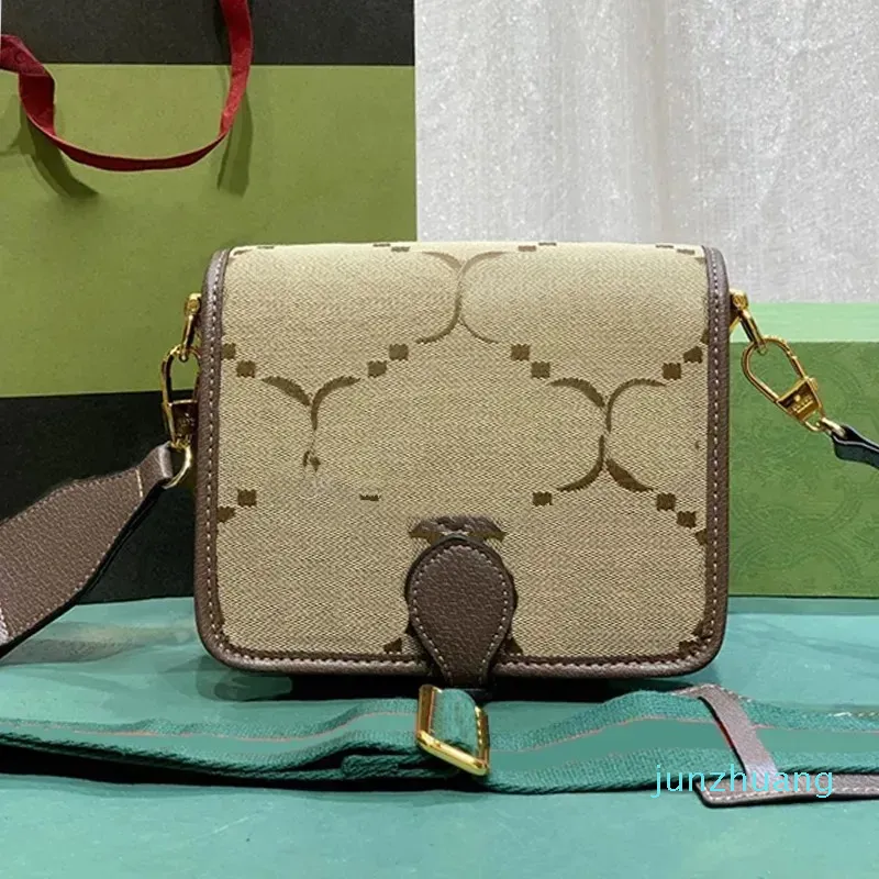 Designer -Fashion bag mens and womens mini portable shoulder leather printed handbag multi functional fashion