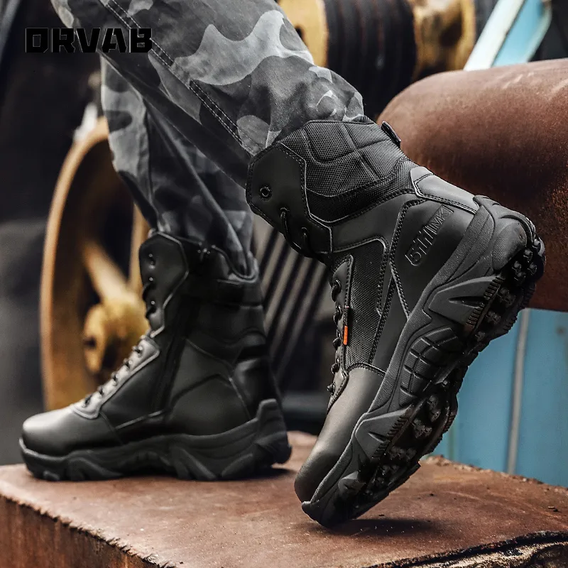 Army top waterproof boots