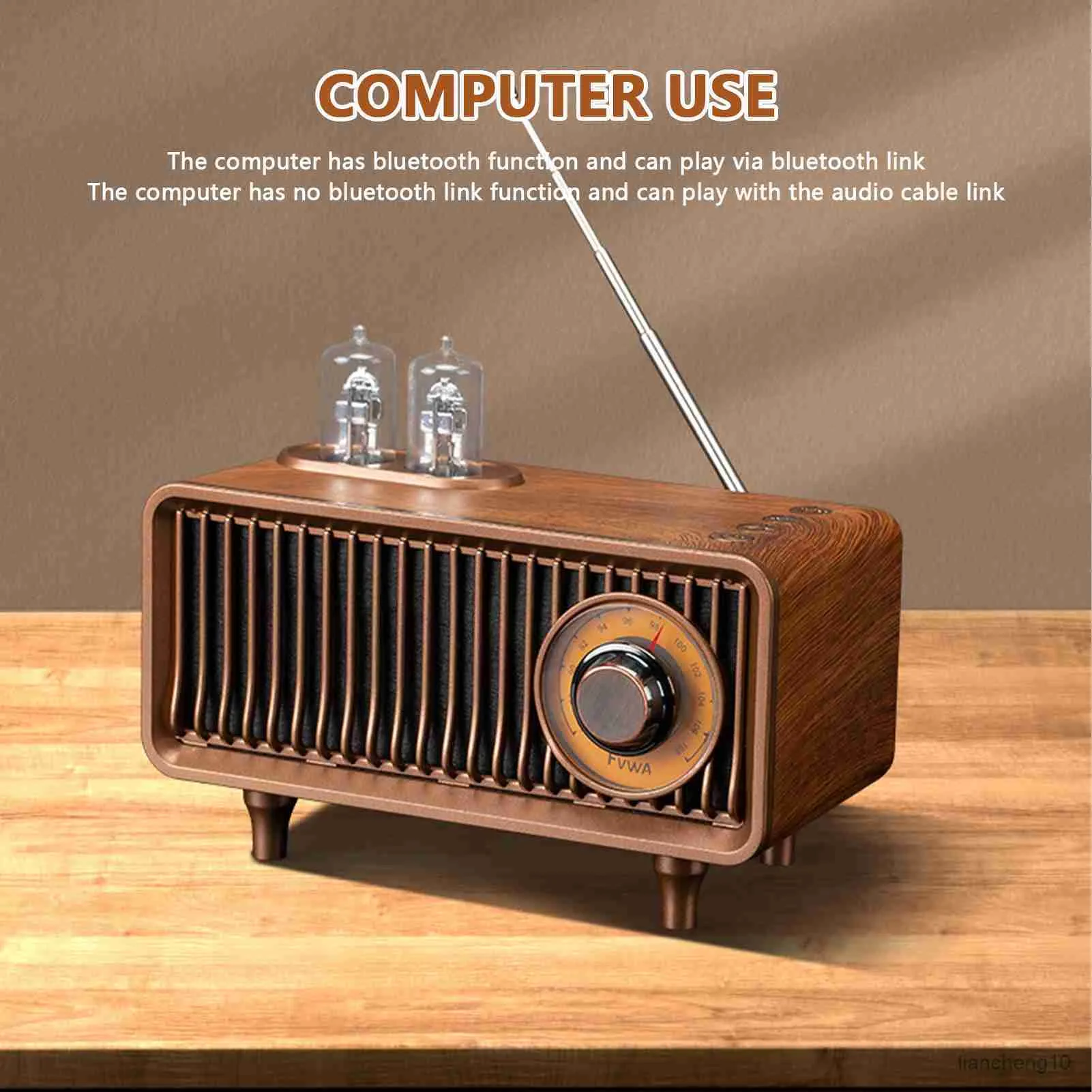 Retro Bluetooth Speaker Portable Wireless Mini Gramophone
