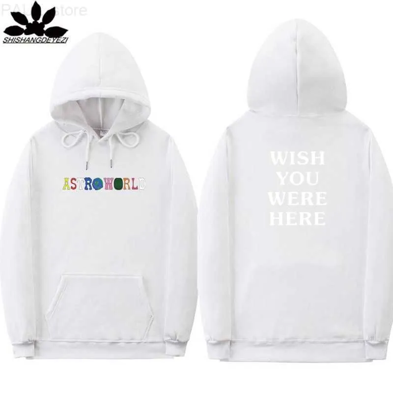 Astroworld white shop hoodie