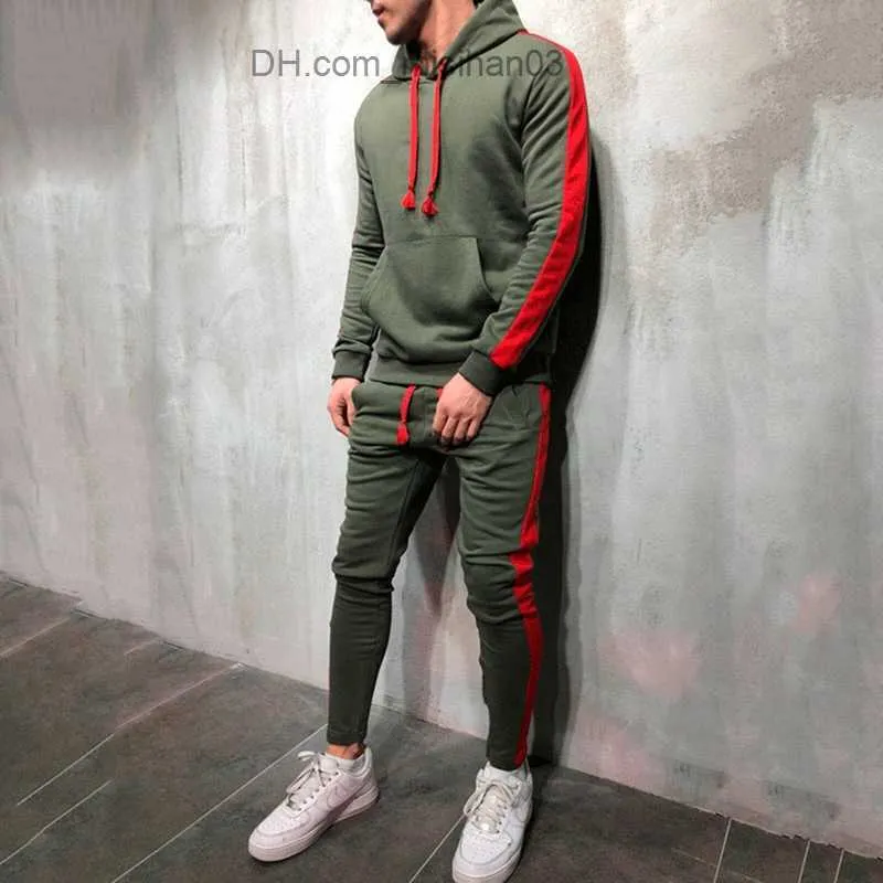 Mens tracksuit with hoodie sales