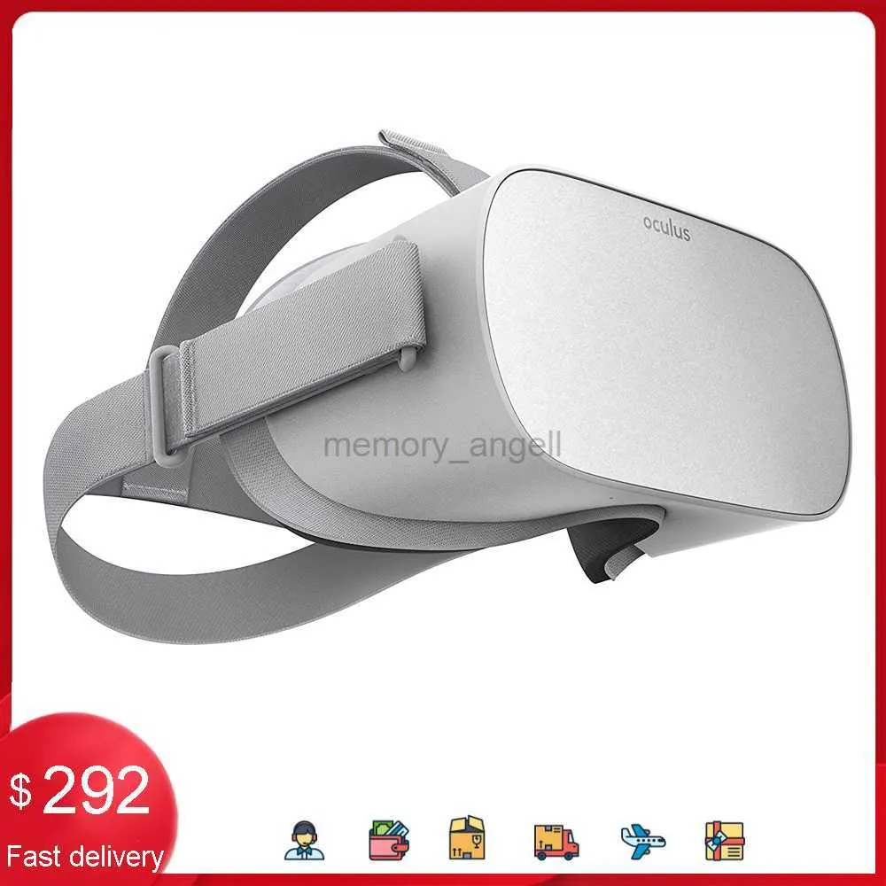 Smart Glasses HD 2560x1440 для Oculus GO VR Автономный гарнитуру виртуальной реальности 32 ГБ WiFi с 72 Гц дисплеем 4K Ultra для DLNA SAMBA Control HKD230725