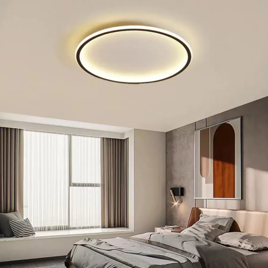 Lampade a soffitto sospeso moderno pannello luminoso a led per la camera da letto per bambini Disposizioni interni