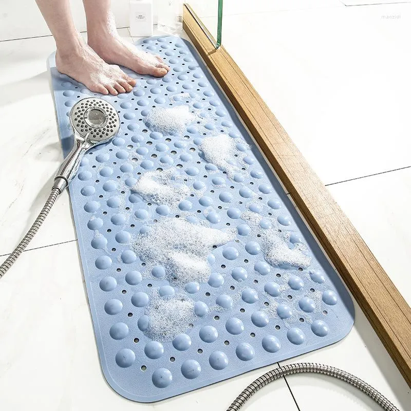 Bath Mats Long Mat Massage Foot Pad Safety Non Slip Bathroom Floor Pvc Toilet Carpet Shower Rug 40x100cm