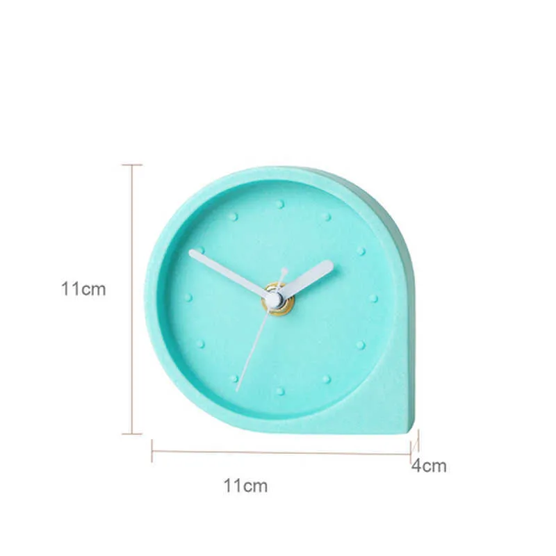 Schreibtisch Tischuhren Nordic Sandstein Schreibtischuhr Moderne  Minimalistische Uhr Studie Schlafzimmer Stille Schreibtischuhr Moderne  Dekoration Zuhause X0719 Von 17,47 €