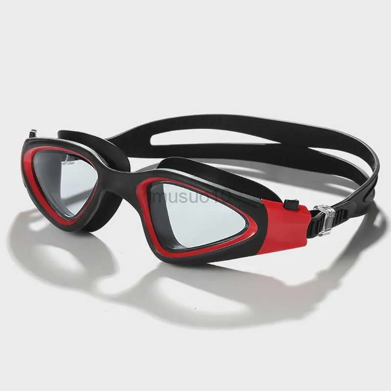 Lunettes Lunettes De Natation Hommes Femmes Grand Cadre Lunettes Étanche Anti Brouillard Haute Définition Sports Nautiques Réglable Sile Piscine Lunettes HKD230725