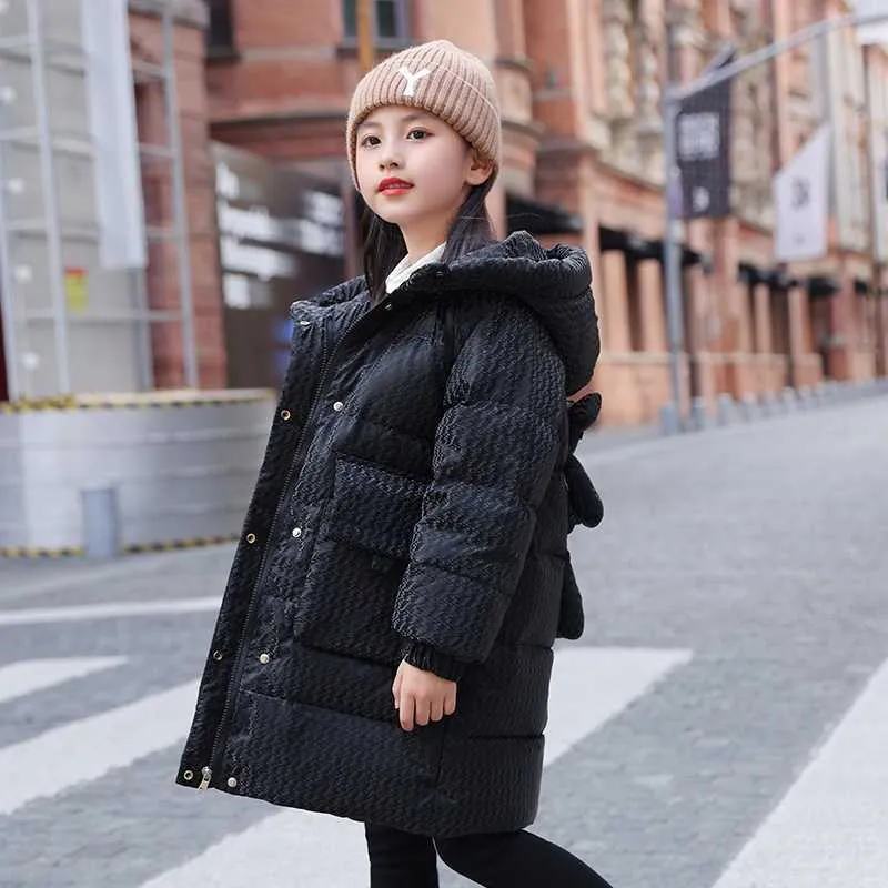 Down Coat Girls Winter Casual Long Down Jacket 2023 Parka Childul Lids Wurnebreaker Jacket Hkd230725 17 199 DHgate