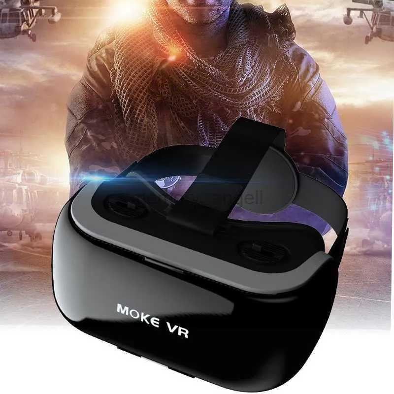 스마트 안경 3D 안경 Moke Magic Shell 2nd Generation Virtual Vric Vr Box 안경 헤드 장착 VR 헤드셋 빠른 배송 hkd230726