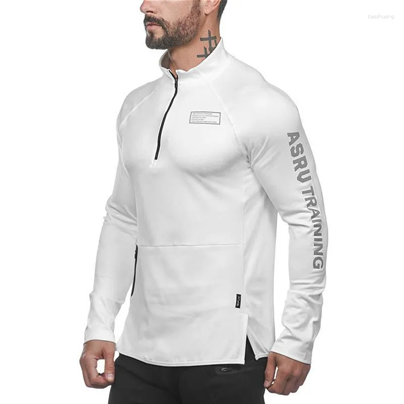 Men's Hoodies Men Fitness Sweatshirt Men's Gym Bodybuilding Fleece Running Exercise Sweatshirts Casual Clothing