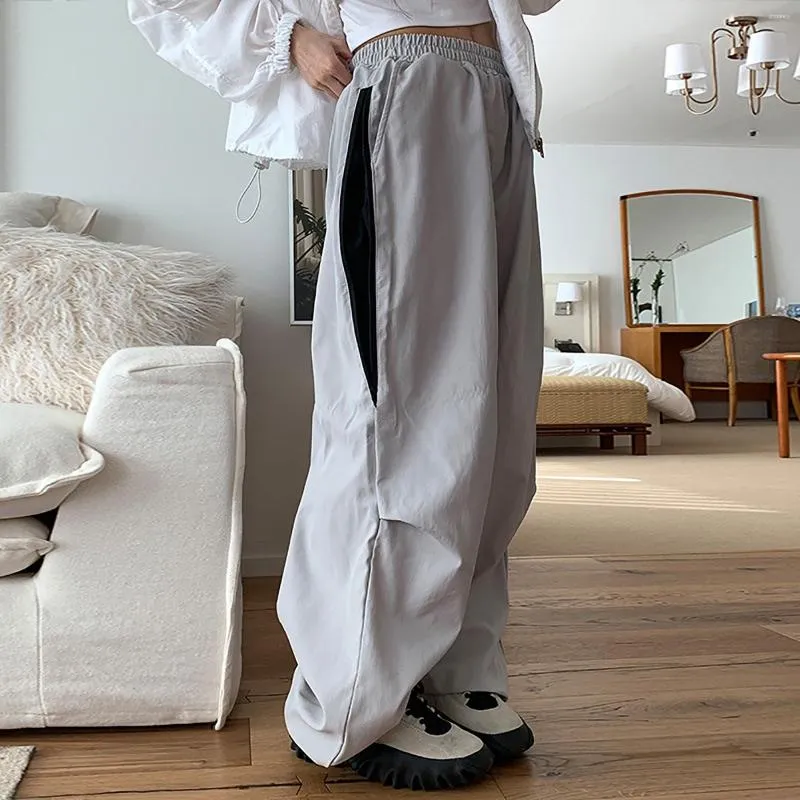 Pantalon Femme Pantalon Long Soild Casual Grande Poche Couture Cordon Style  Boyfriend Fille Ropa De Mujer Du 19,68 €