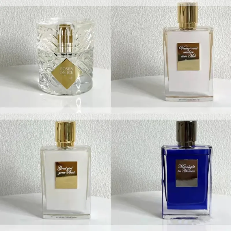 Luksusowy projektant Killian Perfume 50ml Miłość Nie zostań nieśmiała dobra dziewczyna Gone Bad Balck Kobiety Men Men Fragrance Wysoka wersja Jakość Szybka statek