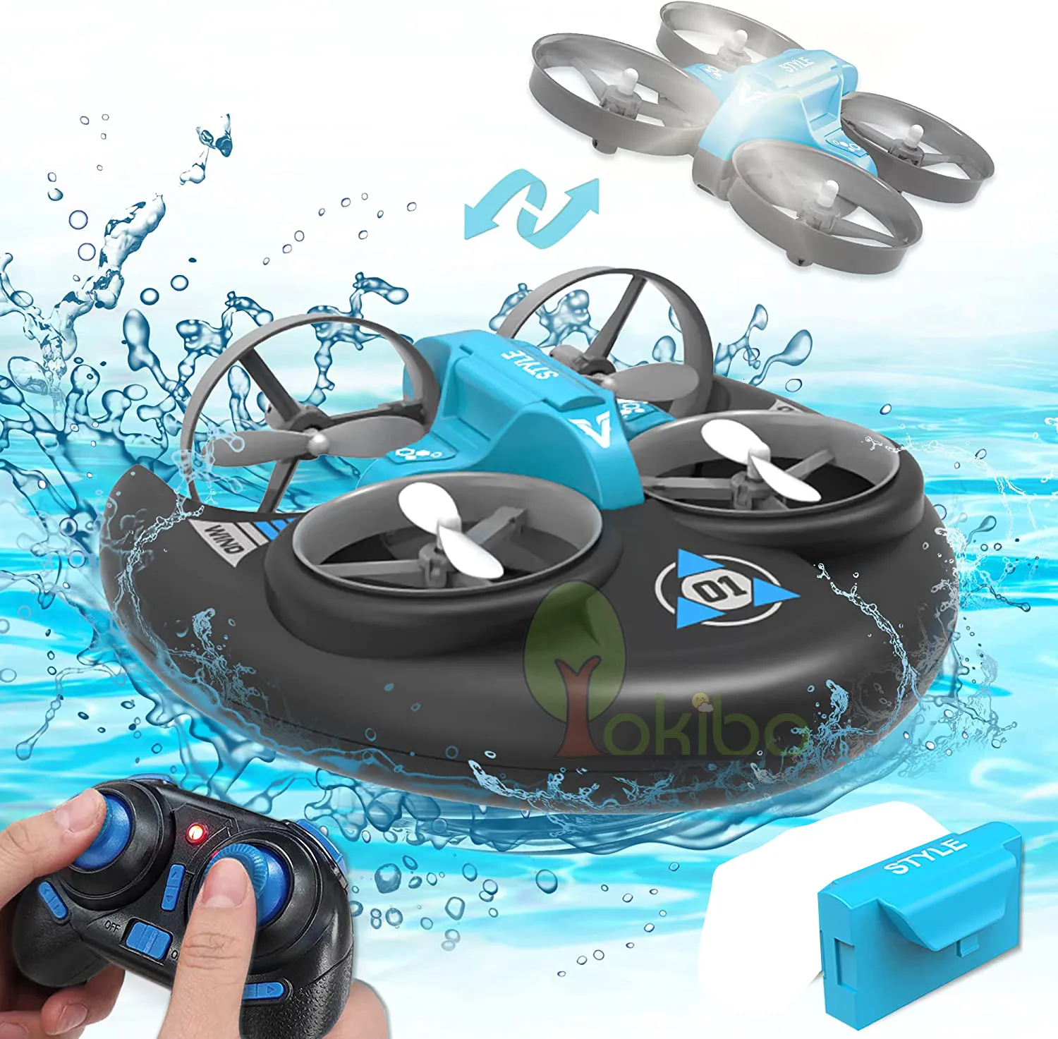 Electric/RC Boats RC Boat 3 In 1 Air Water Land Remote Control Boat RC  Helicopter Airplane For Kids Electric Boat Fishing Boat Toys Barco Toys  230724 From You08, $28.42