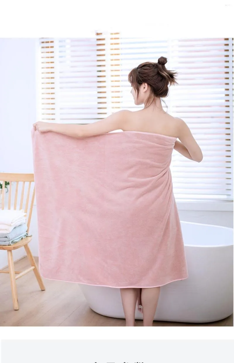 Towel Coral Fleece Bath Set Adult Towels Solid Color Soft Face Hand Shower For Bathroom Washcloth 70x140cm