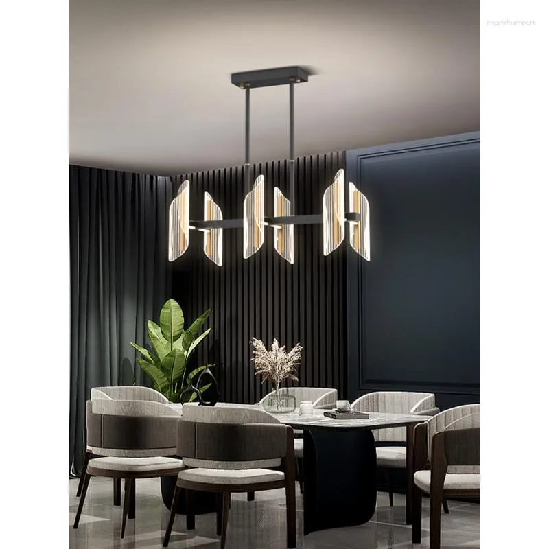 Lampadari Led Lampadario d'arte Lampada a sospensione Plafoniera Moderna Sala da pranzo di lusso Nordic Semplice Personalità creativa Atmosfera Tavolo da salotto