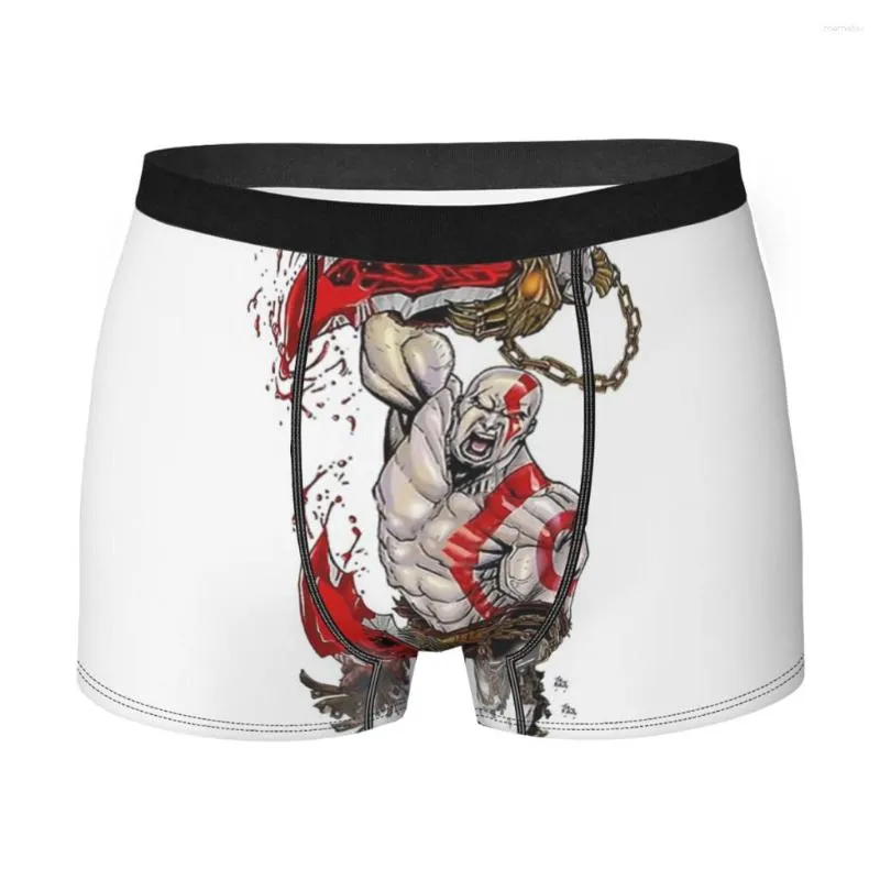 Underpants God Of War Adventure Franchise Breathbale Panties Men's Underwear Sexy Shorts Boxer Briefs