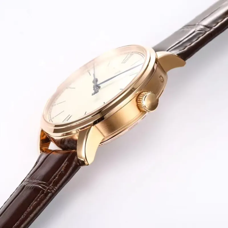 Luxury Mens Automatic Watch With Minimalist Dial, Super