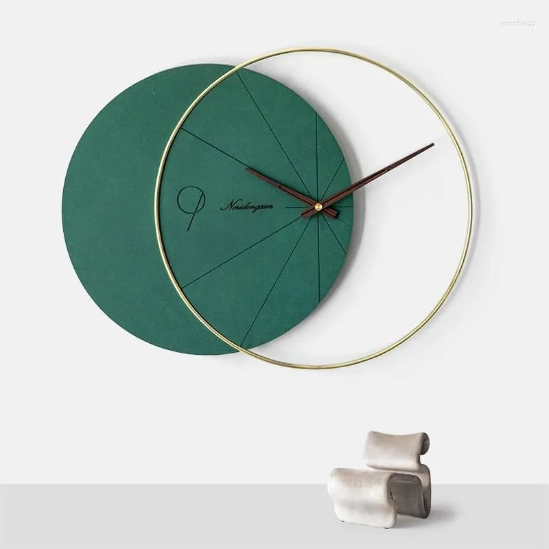 Väggklockor tyst stor klocka minimalistisk lyxmekanism hem design ovanlig orologio da parete