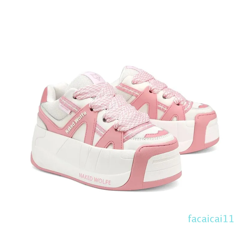 Scarpe da donna Slider Platform Sneakers Baby Pink Fashion Runway Designer Classic Scarpe comode Foto