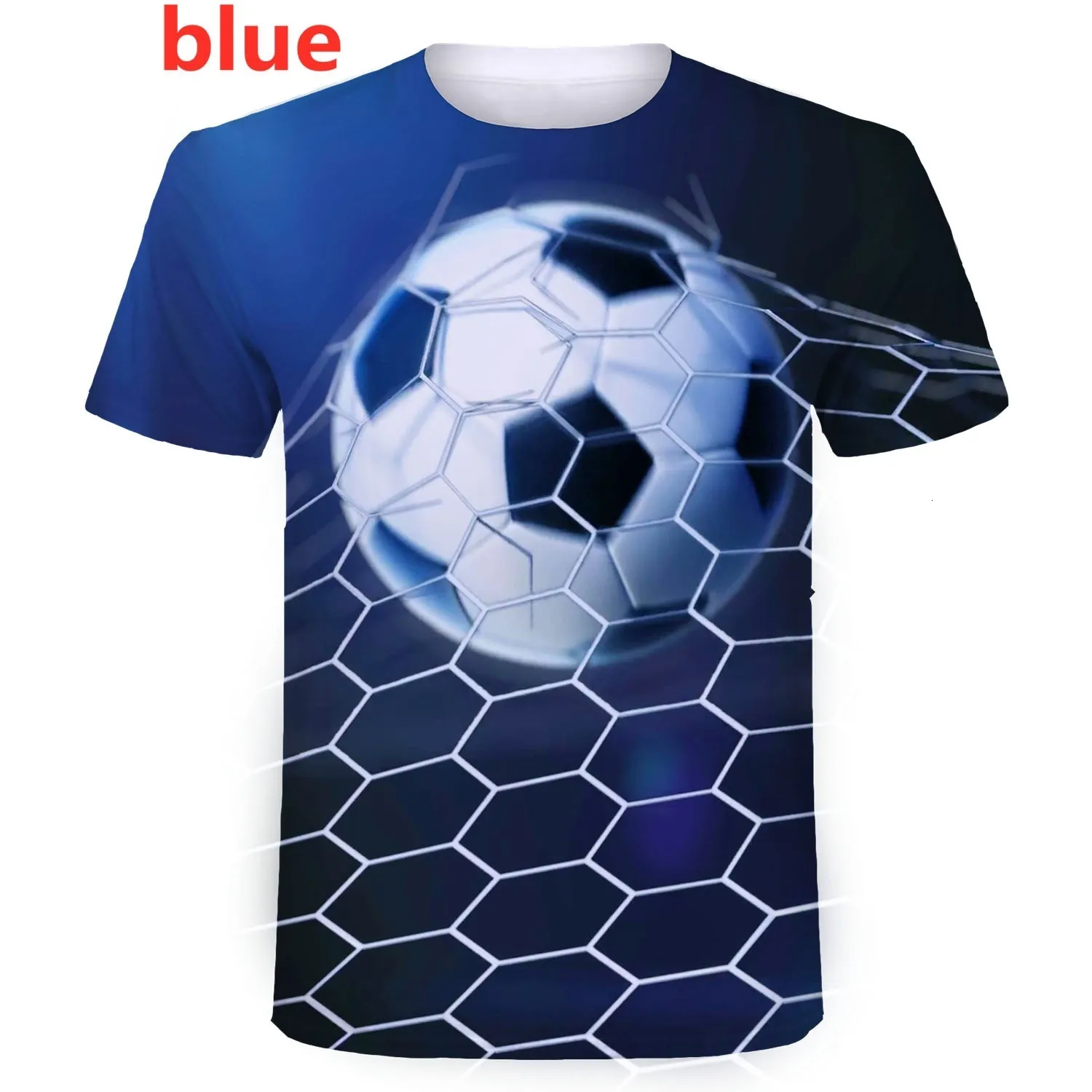 T-shirts pour hommes Football T-shirt de couleur assortie à manches courtes T-shirt d'impression de football Style d'été T-shirt slim pour hommes 230724