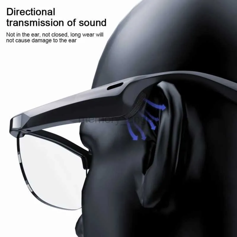 Inteligentne okulary inteligentne okulary odczytu Odporne rozkładanie słuchawkowe Gradienty napędu Bluetooth Muzyka przeciwsłoneczna Kierunkowe BT5.0 Audio szklanki HKD230725