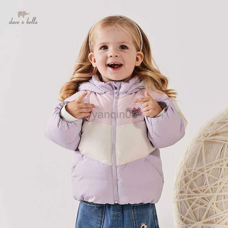 Manteau en duvet Dave Bella 2022 Enfants Hiver Garçons Filles Manteau Vers Le Bas Vestes Chaudes 2-9 Yeaes Toddler Enfants Survêtement DB4224160 HKD230725